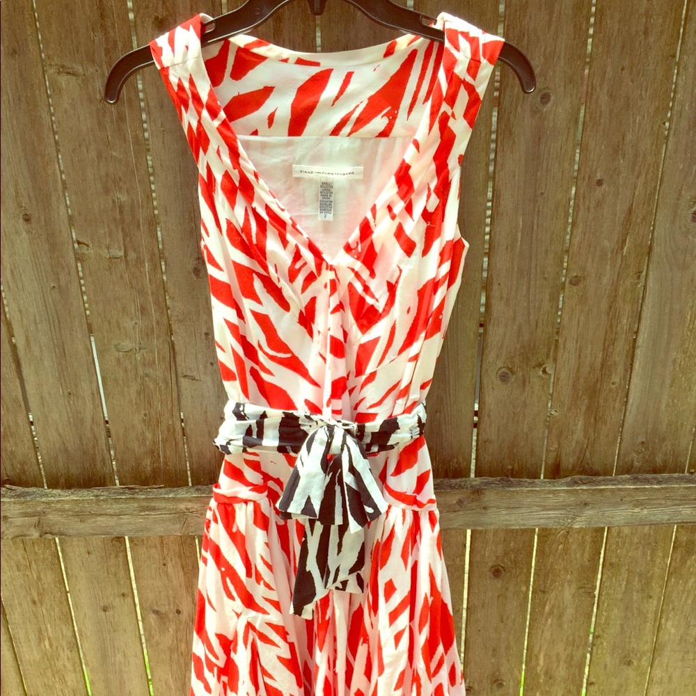 Diane Von Furstenberg Print Dress